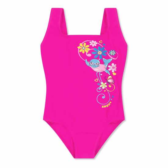 Zoggs Inf Pretty Bay Scoopback Pop Infants Zoggs Inf Pretty Bay Scoopback Pop Infants