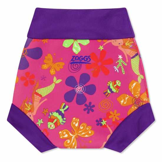 Zoggs Mermaid Flower Swimsuit Juniors Zoggs Mermaid Flower Swimsuit Juniors
