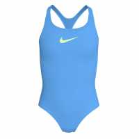 Nike Бански Костюм Момиче Swoosh Swimsuit Junior Girls  