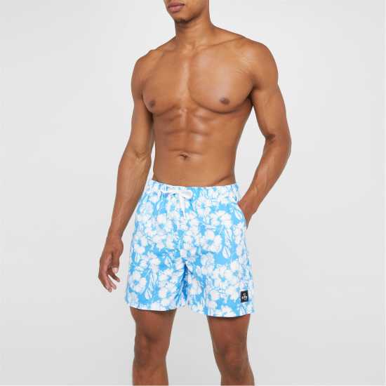 Hot Tuna Tuna Mens Swim Short Bib Blue/Wht Мъжки къси панталони