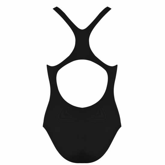 Speedo Endurance+ Medalist Swimsuit Womens Черно Дамски бански