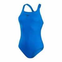 Speedo Дамски Бански Костюм Medalist Swimsuit Ladies Bondi Blue(E) Дамски бански