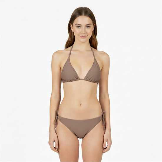 Jack Wills Jw Ruched Bikinit Ld63 Mocha Jack Wills Jw Ruched Bikinit Ld63 Mocha