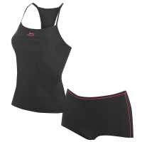 Slazenger Tankini Set Ladies Black Дамски бански