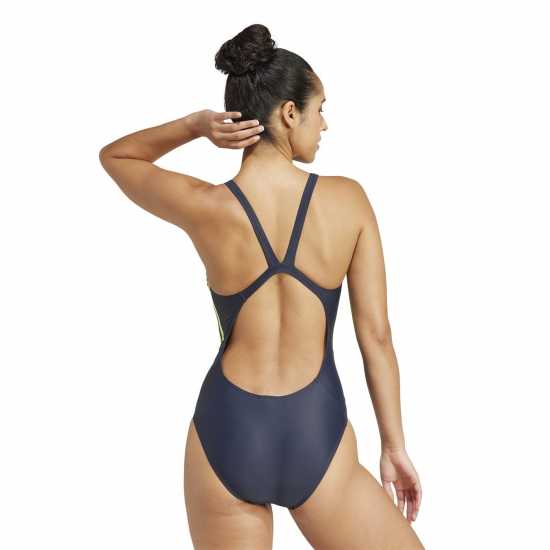 Дамски бански Adidas Classic 3-Stripes Swimsuit Womens Adidas Classic 3-Stripes Swimsuit Womens Дамски бански