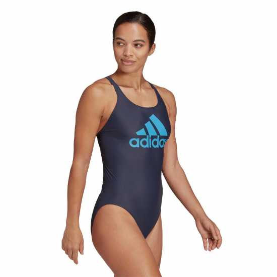 Adidas Дамски Бански Костюм Sh3.bos Swimsuit Ladies Shadow Navy/Ru Дамски бански