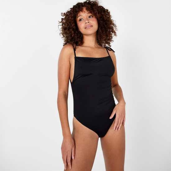 Firetrap Swimsuit Black - Дамско облекло плюс размер