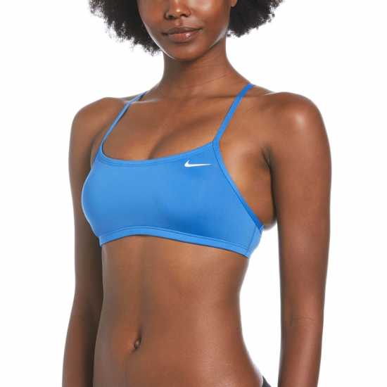 Nike Racerback Bikini Top Pacific Blue Дамски бански