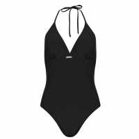 Soulcal Tie Shoulder Swimsuit Black Дамско облекло плюс размер