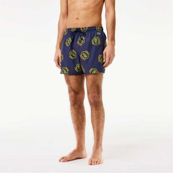 Lacoste Patch Swim Shorts