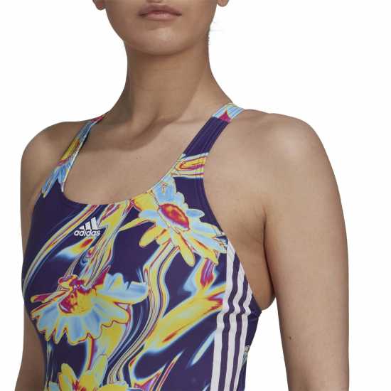 Adidas Sea 3 Stripe Swimsuit Womens  - Дамски бански