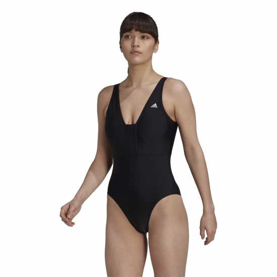 Дамски бански Adidas Iconic Swimsuit Womens Adidas Iconic Swimsuit Womens Дамски бански