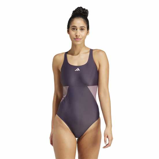 Дамски бански Adidas Colorblock C-Back Swimsuit Adidas Colorblock C-Back Swimsuit Дамски бански