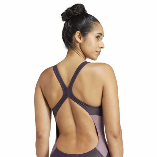 Дамски бански Adidas Colorblock C-Back Swimsuit Adidas Colorblock C-Back Swimsuit Дамски бански