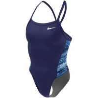 Nike Racerback Splice Swimsuit Womens  Дамски бански