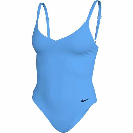 Nike V Neck Suit Ld52 Уни Син Дамски бански