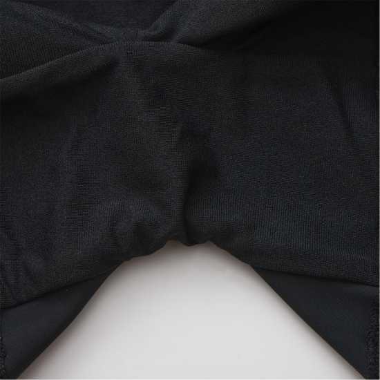 Slazenger Дамски Бански Костюм Lycra® Xtra Life™ Boyleg Swimsuit Ladies Черно 