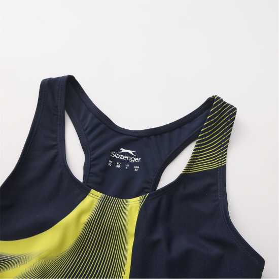 Slazenger Дамски Бански Костюм Lycra® Xtra Life™ Boyleg Swimsuit Ladies Slazenger Дамски Бански Костюм Lycra® Xtra Life™ Boyleg Swimsuit Ladies