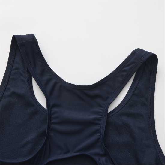 Slazenger Дамски Бански Костюм Lycra® Xtra Life™ Boyleg Swimsuit Ladies Морска синьо Slazenger Дамски Бански Костюм Lycra® Xtra Life™ Boyleg Swimsuit Ladies Морска синьо