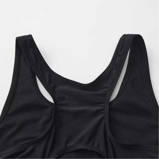 Slazenger Дамски Бански Костюм Racer Back Lycra® Xtra Life™ Swimsuit Ladies Черно Дамски бански