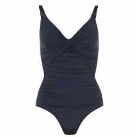 Biba Icon Swimsuit With Tummy Control Pewter Дамски бански