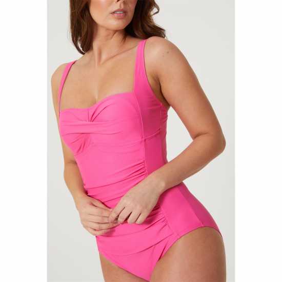 Front Pink Swimsuit  Бикини танкини шорти