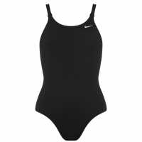 Nike Дамски Бански Костюм Fastback Swimsuit Ladies Black Дамски бански