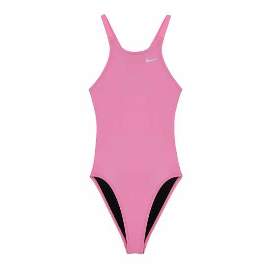 Дамски бански Nike Дамски Бански Костюм Fastback Swimsuit Ladies Поляризиран розов Nike Дамски Бански Костюм Fastback Swimsuit Ladies Поляризиран розов Дамски бански