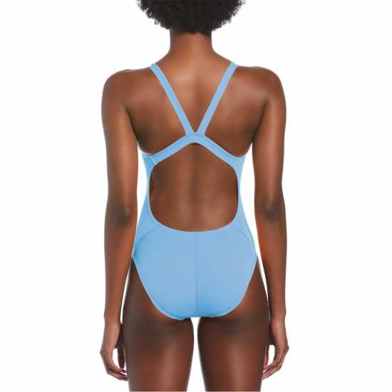 Nike Дамски Бански Костюм Fastback Swimsuit Ladies Univeristy Blue Дамски бански