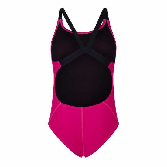 Nike Fastback 1 Piece Cut Out Womens Pink Prime Дамски бански