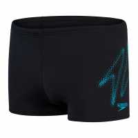 Speedo Hbm Plt Sht Sn99 Черно/Синьо Мъжки къси панталони