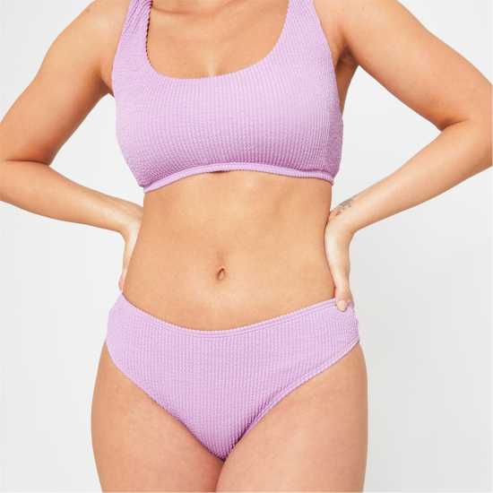 Бикини танкини шорти Be You Textured Bikini Bottoms Сиренево Be You Textured Bikini Bottoms Сиренево Бикини танкини шорти