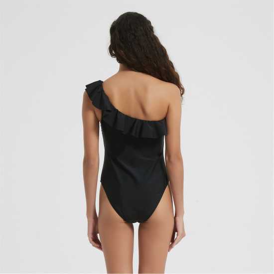 Be You One Shoulder Frill Swimsuit  Бикини танкини шорти