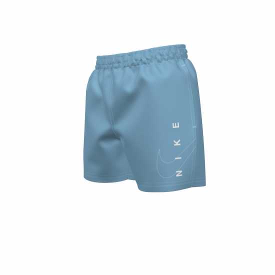Nike 4Inch Volley Short Junior Boys Aquarius Blue - Детски бански и бикини