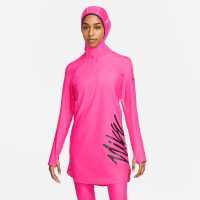 Nike Full Cov Dress Ld99 Pink Prime Дамски бански