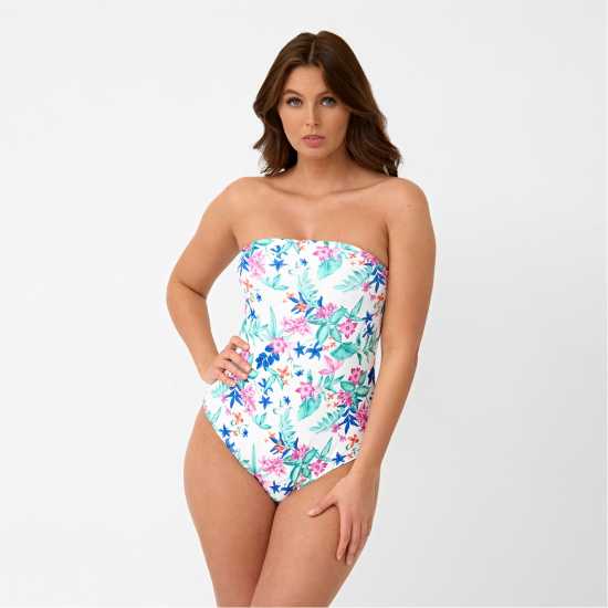 Бикини танкини шорти Be You Bandeau Swimsuit Be You Bandeau Swimsuit Бикини танкини шорти