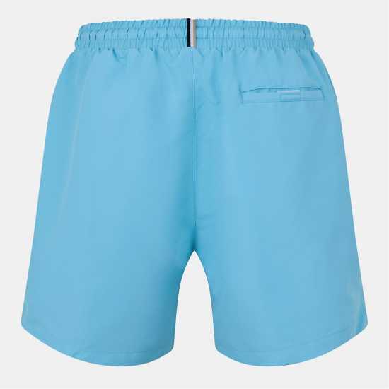Hugo Boss Boss Mens Boss Swim Shorts With Logo Detail (Stormfish)  