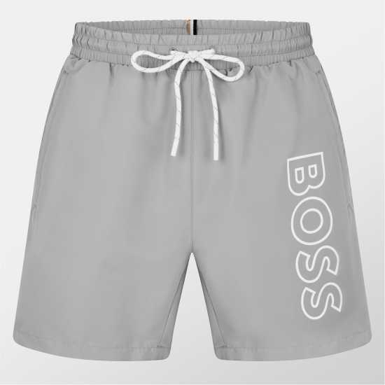 Hugo Boss Boss Stormfish Swim Shorts Сиво 030 Hugo Boss Boss Stormfish Swim Shorts Сиво 030