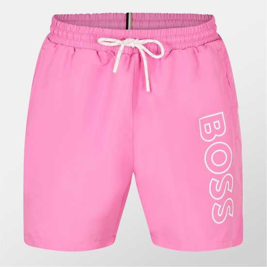 Hugo Boss Boss Stormfish Swim Shorts Розово/Черно 670 