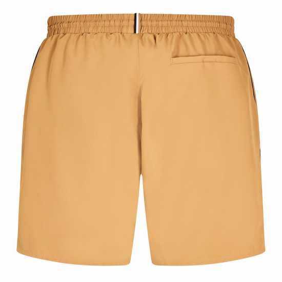Hugo Boss Boss Mens Boss Swim Shorts With Logo Detail (Stormfish)  