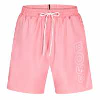 Hugo Boss Boss Mens Boss Swim Shorts With Logo Detail (Stormfish)  