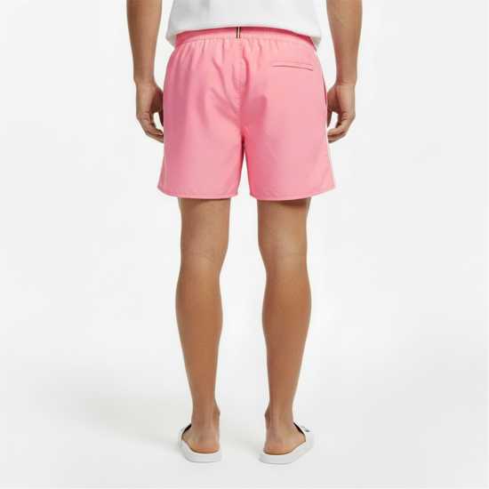 Hugo Boss Boss Mens Boss Swim Shorts With Logo Detail (Stormfish)  