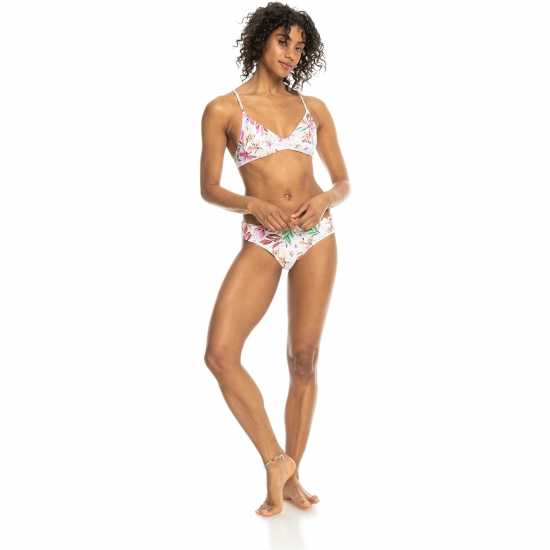 Дамски бански Roxy Bikini Top Womens Бяло/Розово Roxy Bikini Top Womens Бяло/Розово Дамски бански