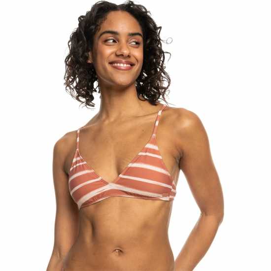 Дамски бански Roxy Bikini Top Womens Оранжево Roxy Bikini Top Womens Оранжево Дамски бански