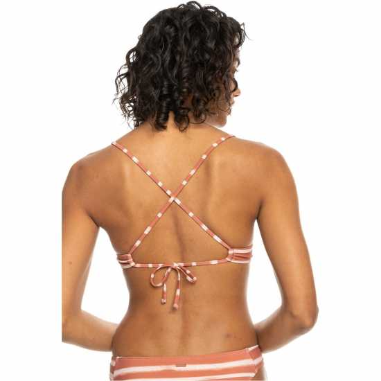 Дамски бански Roxy Bikini Top Womens Оранжево Roxy Bikini Top Womens Оранжево Дамски бански