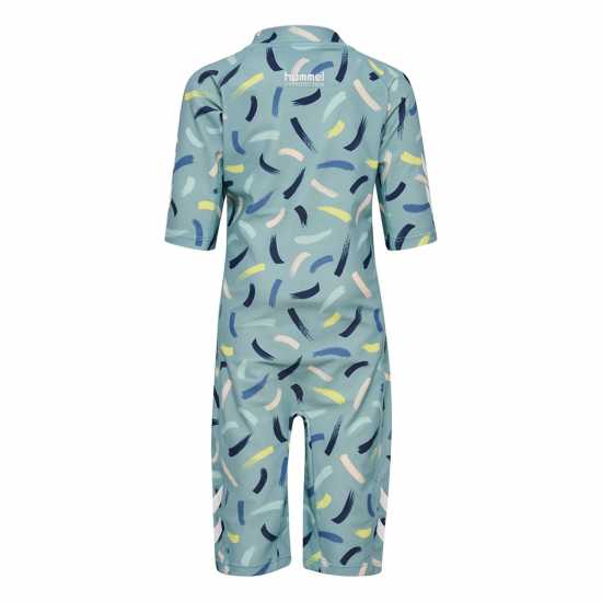 Детски бански и бикини Hummel Екип Невръстни Деца Morgat Suit Infants Hummel Екип Невръстни Деца Morgat Suit Infants Детски бански и бикини