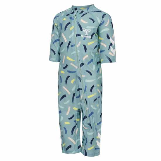 Детски бански и бикини Hummel Екип Невръстни Деца Morgat Suit Infants Hummel Екип Невръстни Деца Morgat Suit Infants Детски бански и бикини