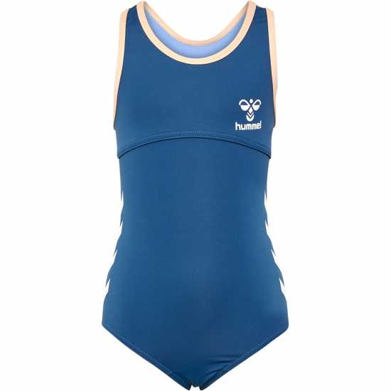 Детски бански и бикини Hummel Екип Невръстни Деца One-Piece Bell Swimsuit Infants Hummel Екип Невръстни Деца One-Piece Bell Swimsuit Infants Детски бански и бикини