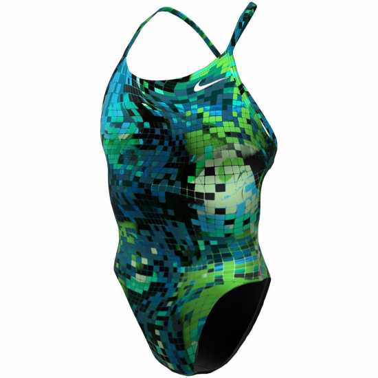Дамски бански Nike Tie Back Swimsuit Womens Двупосочен Nike Tie Back Swimsuit Womens Двупосочен Дамски бански