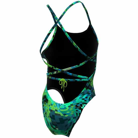 Дамски бански Nike Tie Back Swimsuit Womens Двупосочен Nike Tie Back Swimsuit Womens Двупосочен Дамски бански